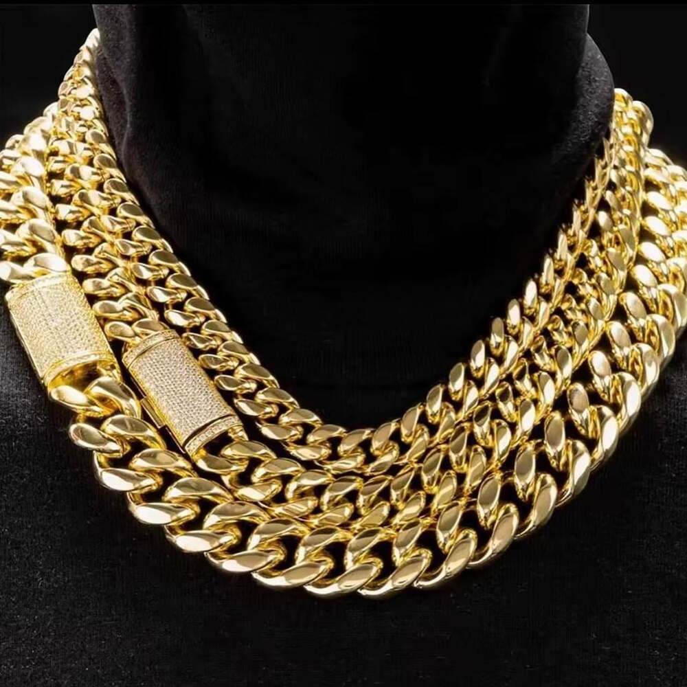 Gold Miami Cuban Link Chain A 819